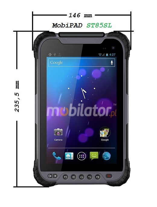 Proof rugged tablet industrial Android 8.0 MobiPad ST85SL NFC 4G IP67 mobilator umpc